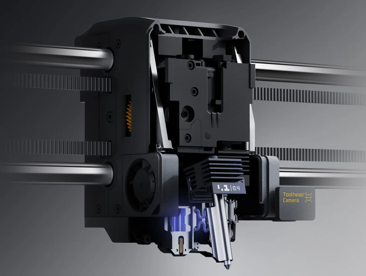 Bambu Lab X2D - To dyser i ét toolhead, værktøjsfrit