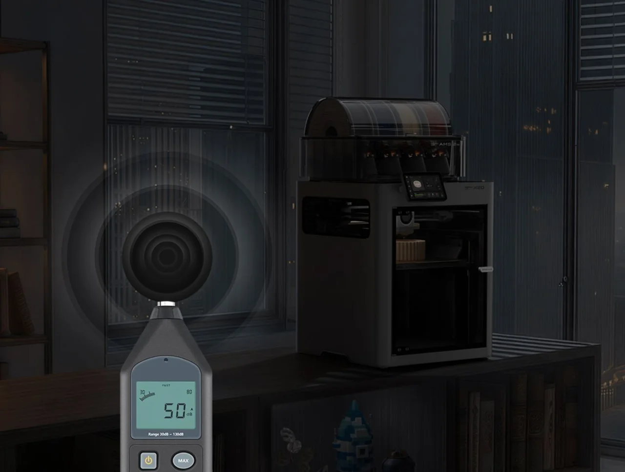 Bambu Lab X2D - Under 50 dB