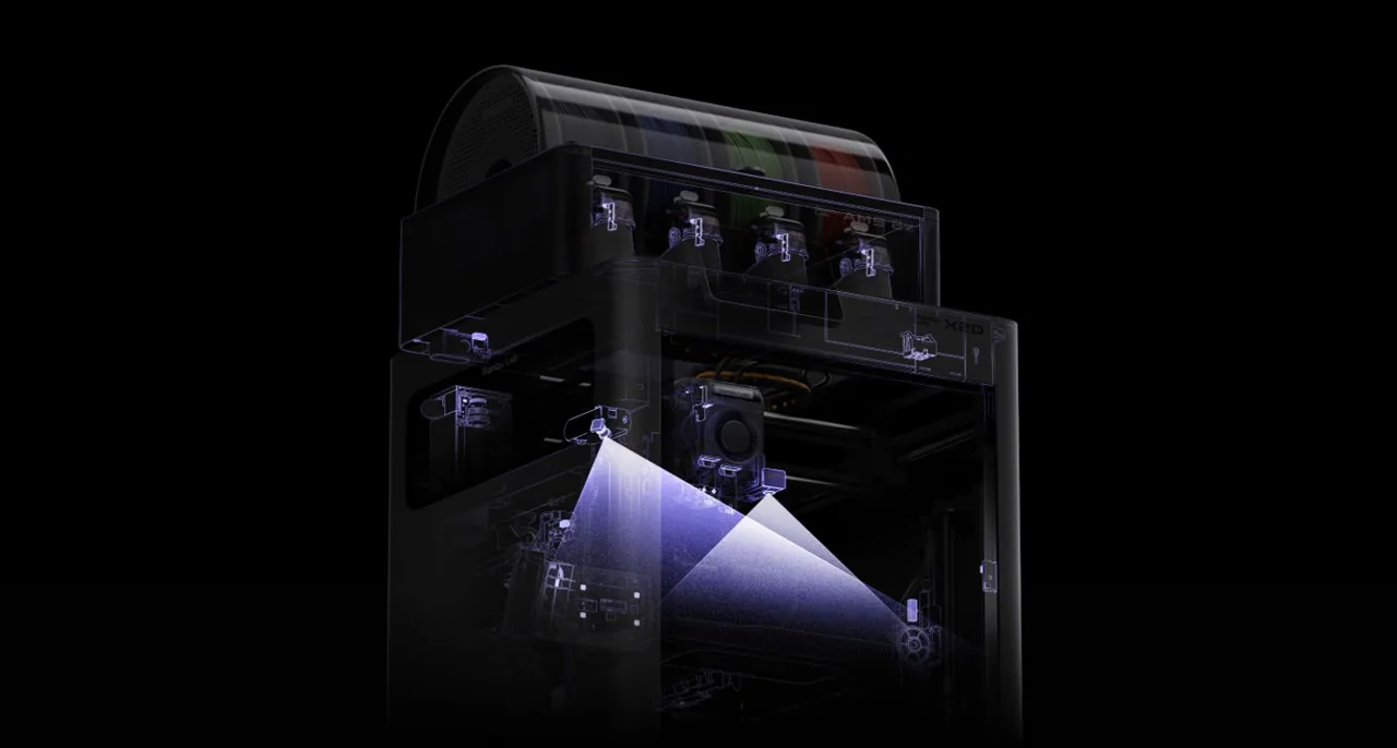 Bambu Lab X2D - 31 sensorer