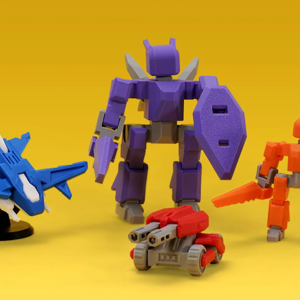 PLA Basic: mech-figurer