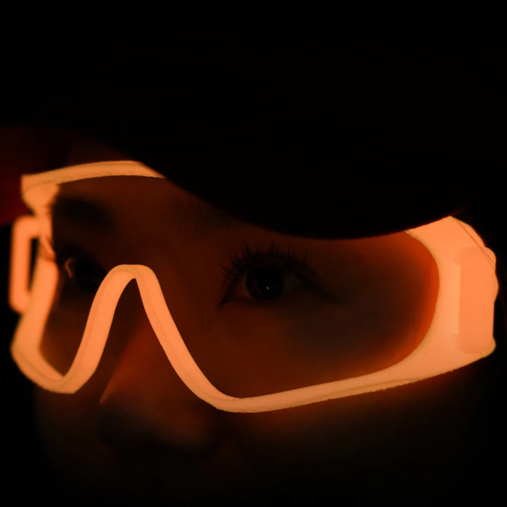 Bambu Lab PLA Glow: cykelbriller
