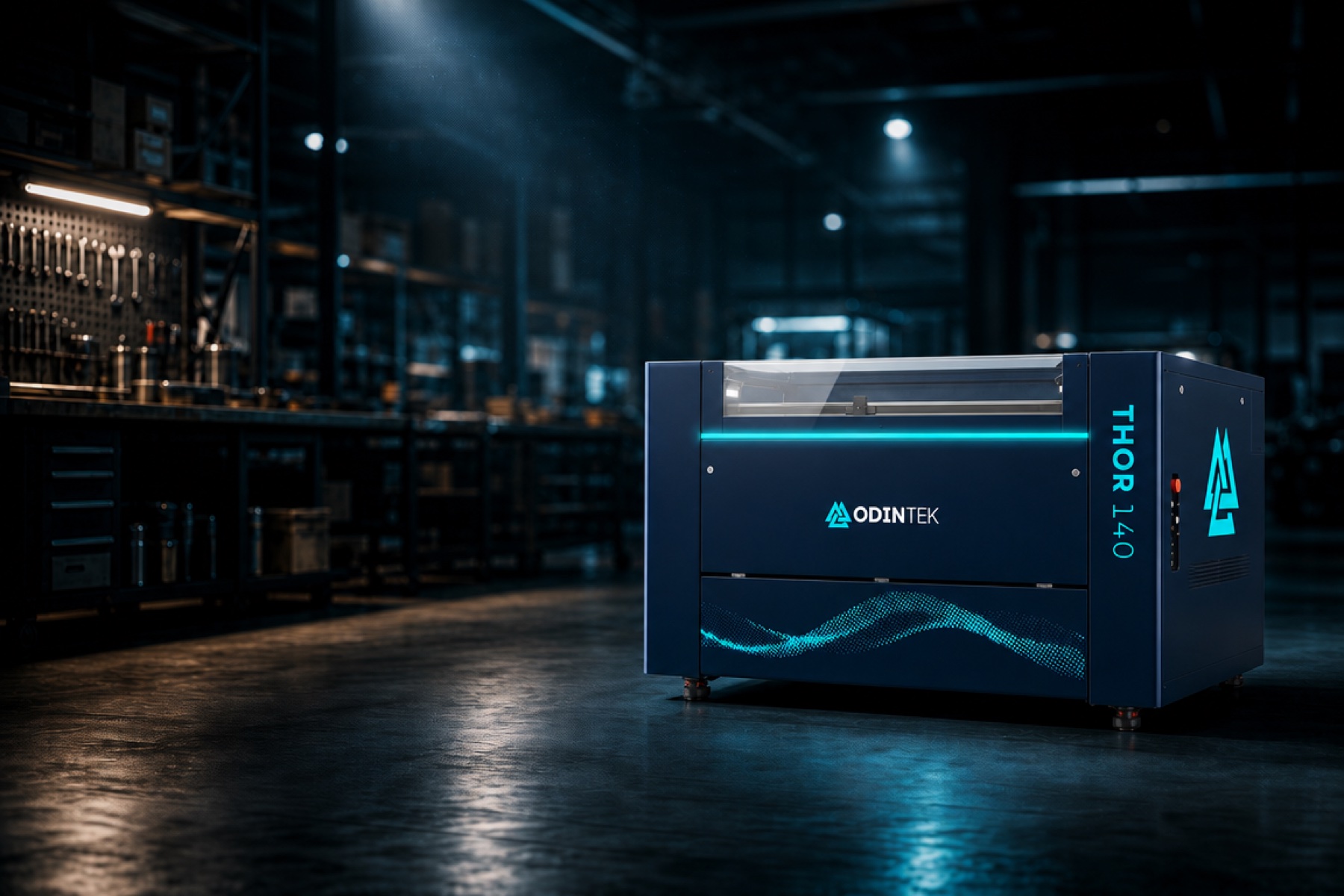 THOR 140 industriel CO2 laserskærer