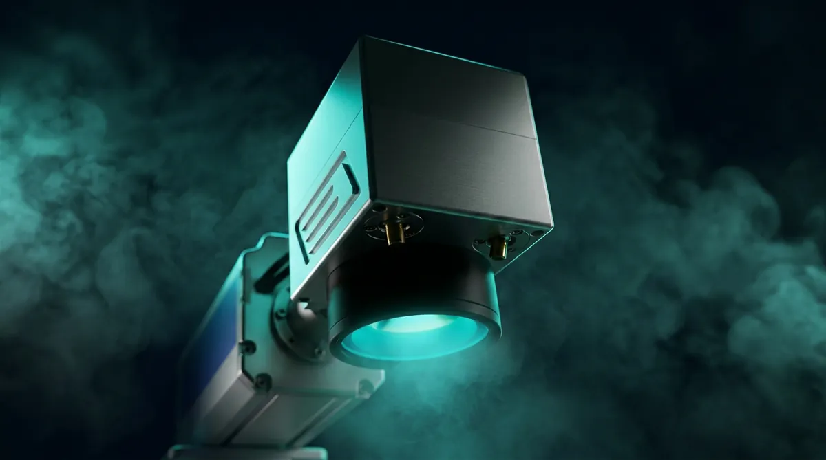 Galvo fiber laser scan-hoved