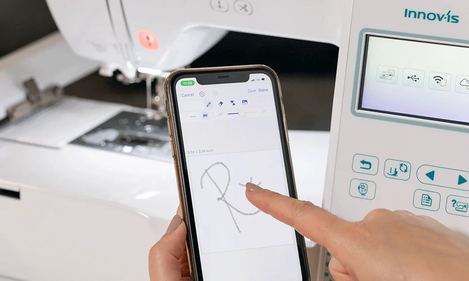 Artspira-app med eget design