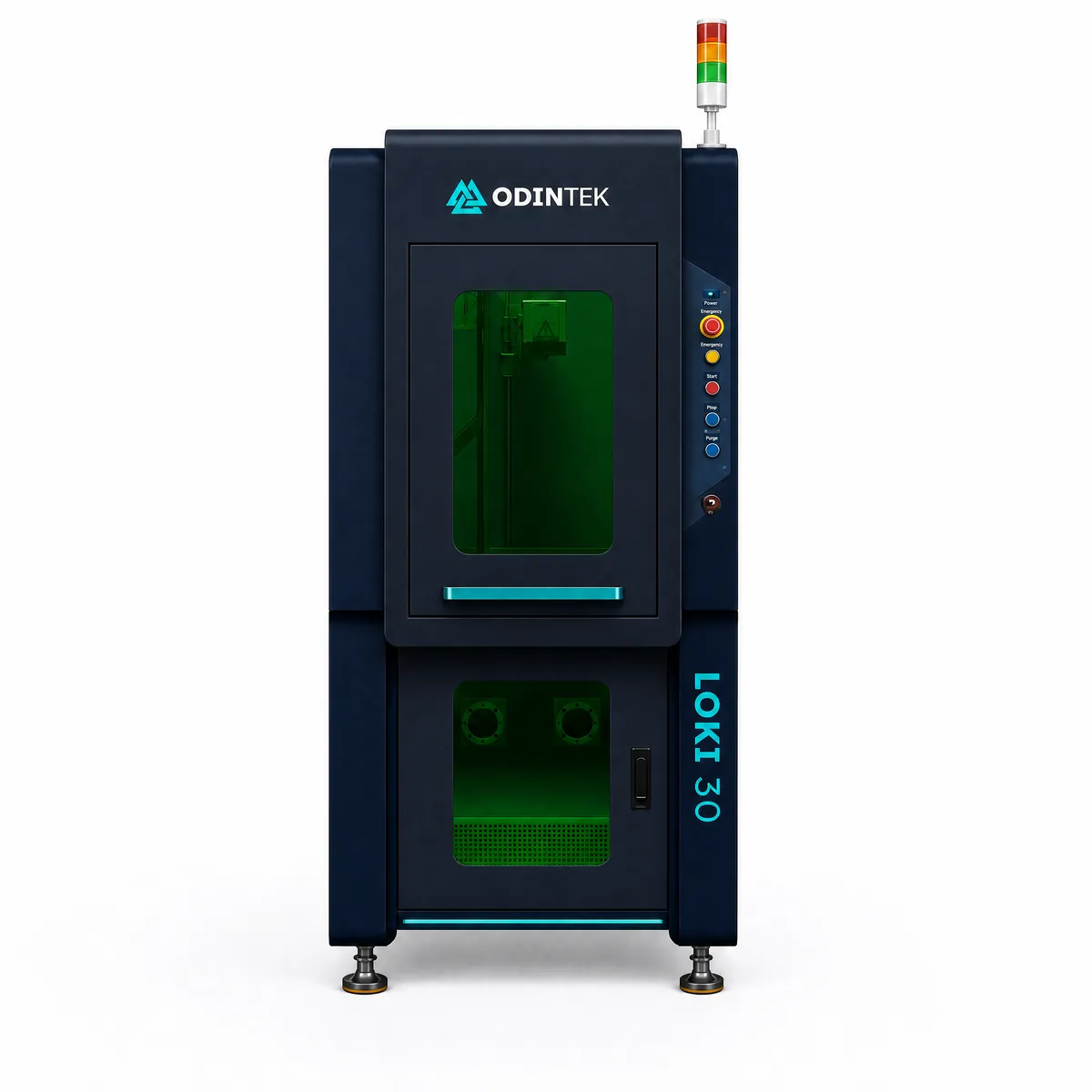 ODINTEK LOKI 30 fiber galvo laser set forfra