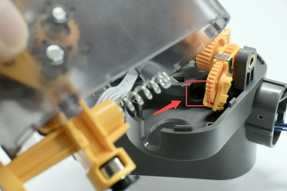Filament-tragtenheden monteres