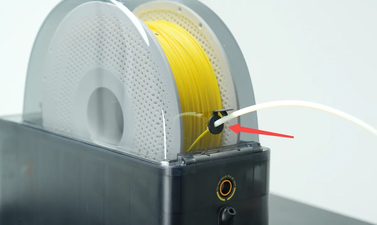 Tilslutning af TPU-filament via AMS HT bypassport