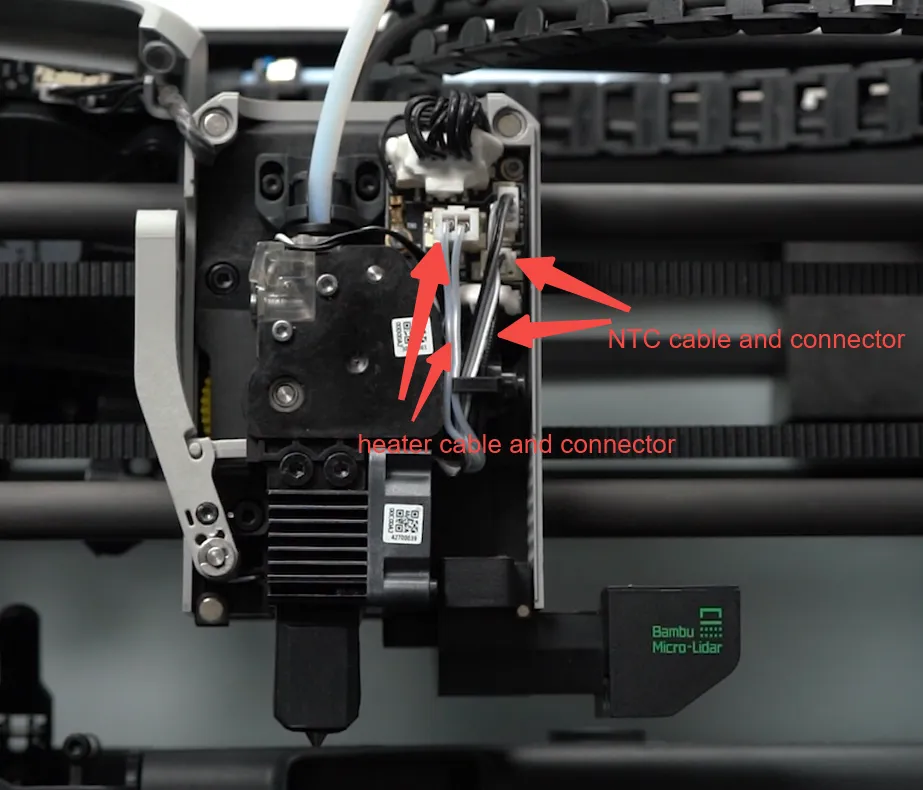 Hotend på X1/X1C