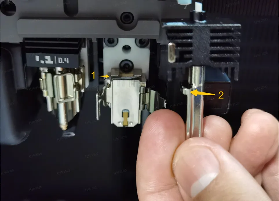 Hotend-varmebase og hotend