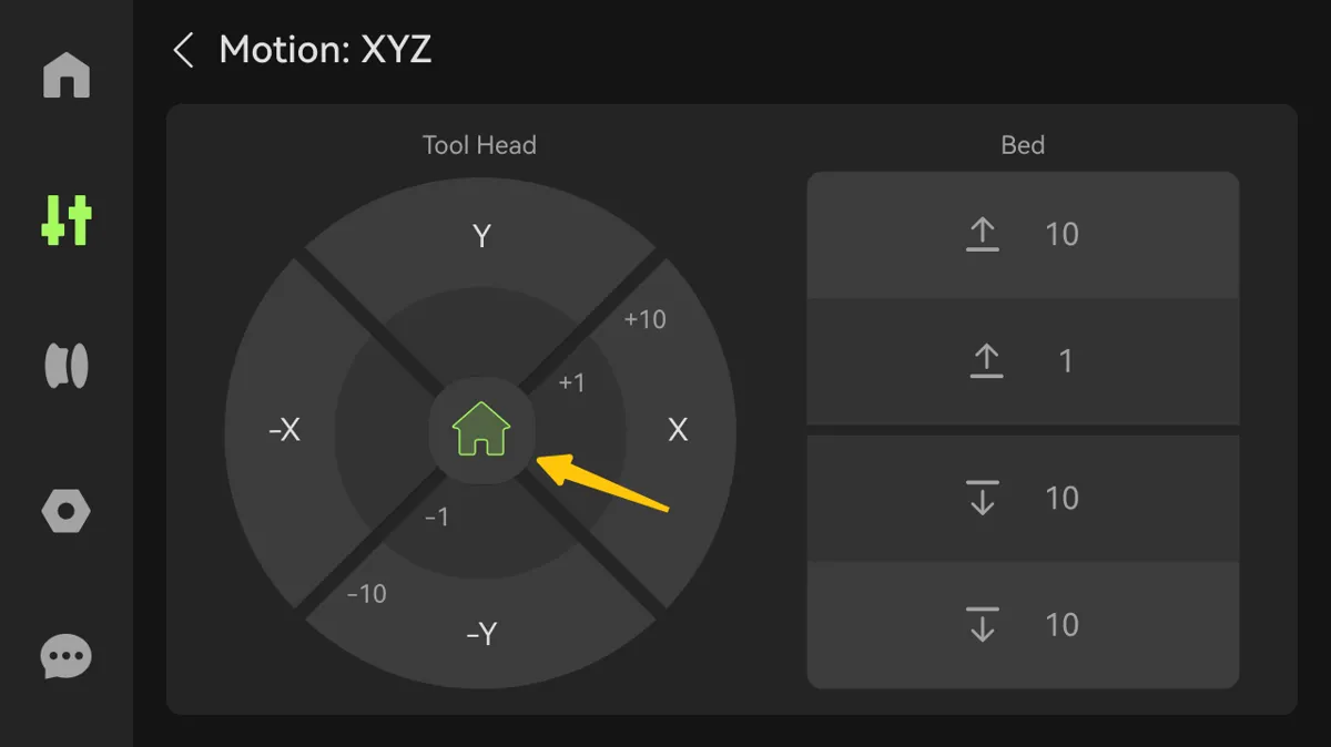 Homing-test uden alarm