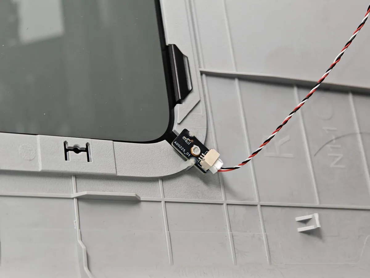 Hall-sensor i højre side