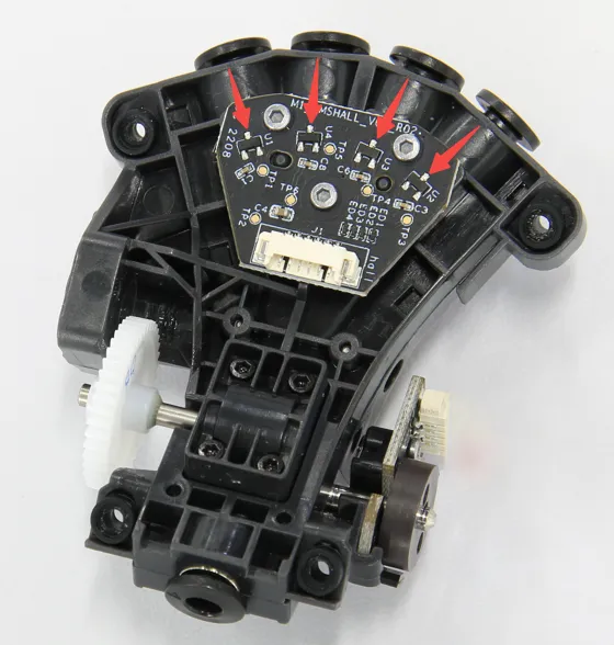 Sensor ved filament hub