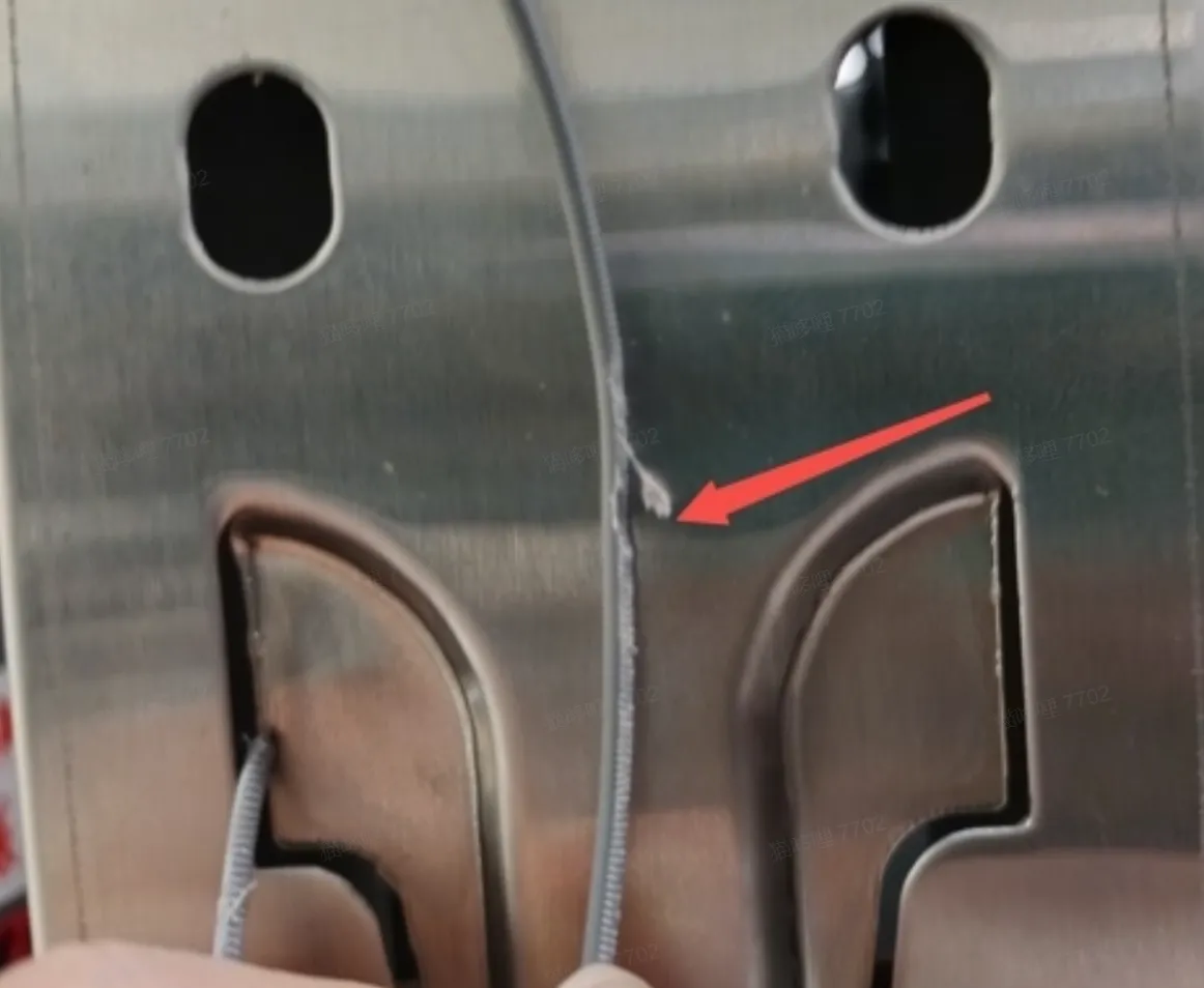 Tjek det udtrukne filament for slid