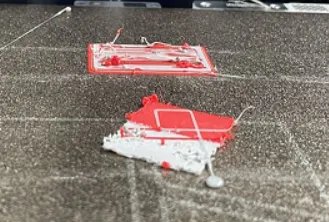 Kalibreringsmodellen har dårlig printkvalitet