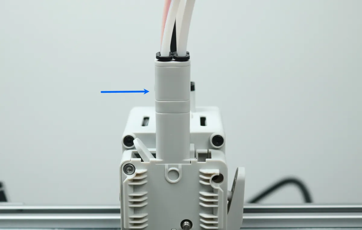 Filamentfiltringsmodul presset ned