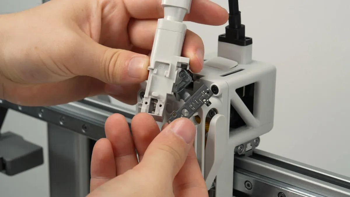 Hall-sensor-board til fremfoering