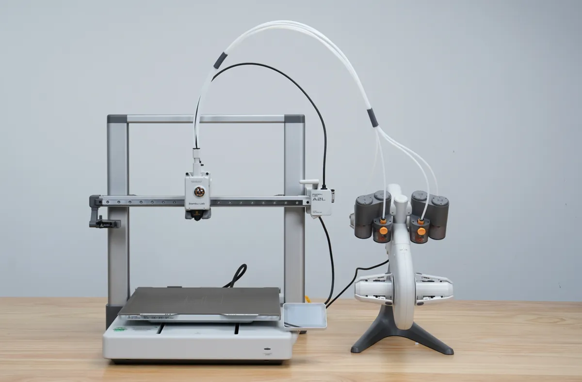 Korrekt foering af PTFE-filamentslangen