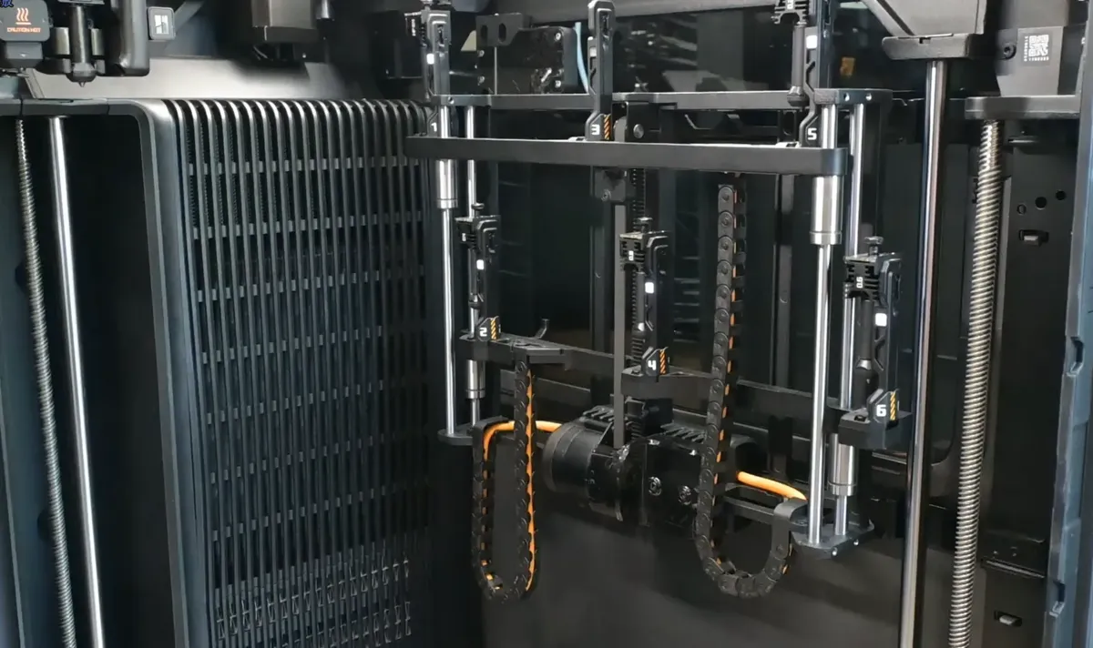 Tjek hotend-holder for fremmedlegemer