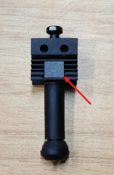 Frontmagneten på induktions-hotend'et