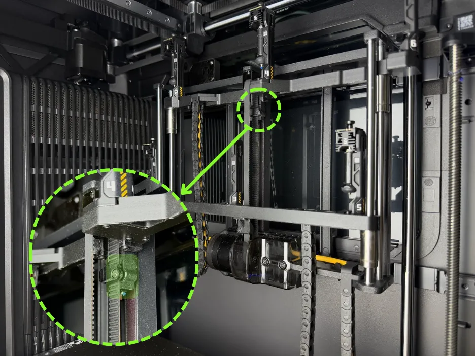 H2C Hall-sensor til homing på induktions-hotend-holder