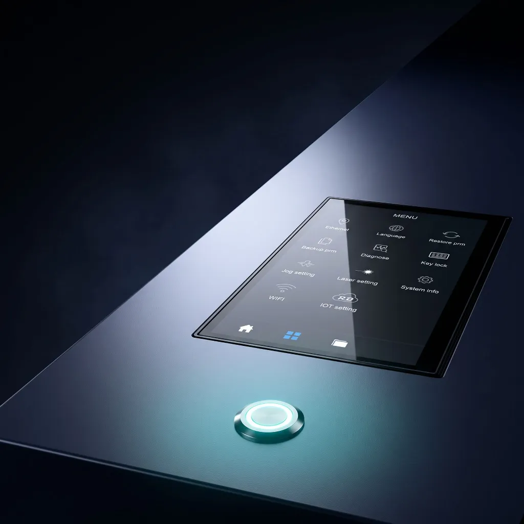 Touchpanel på THOR 100