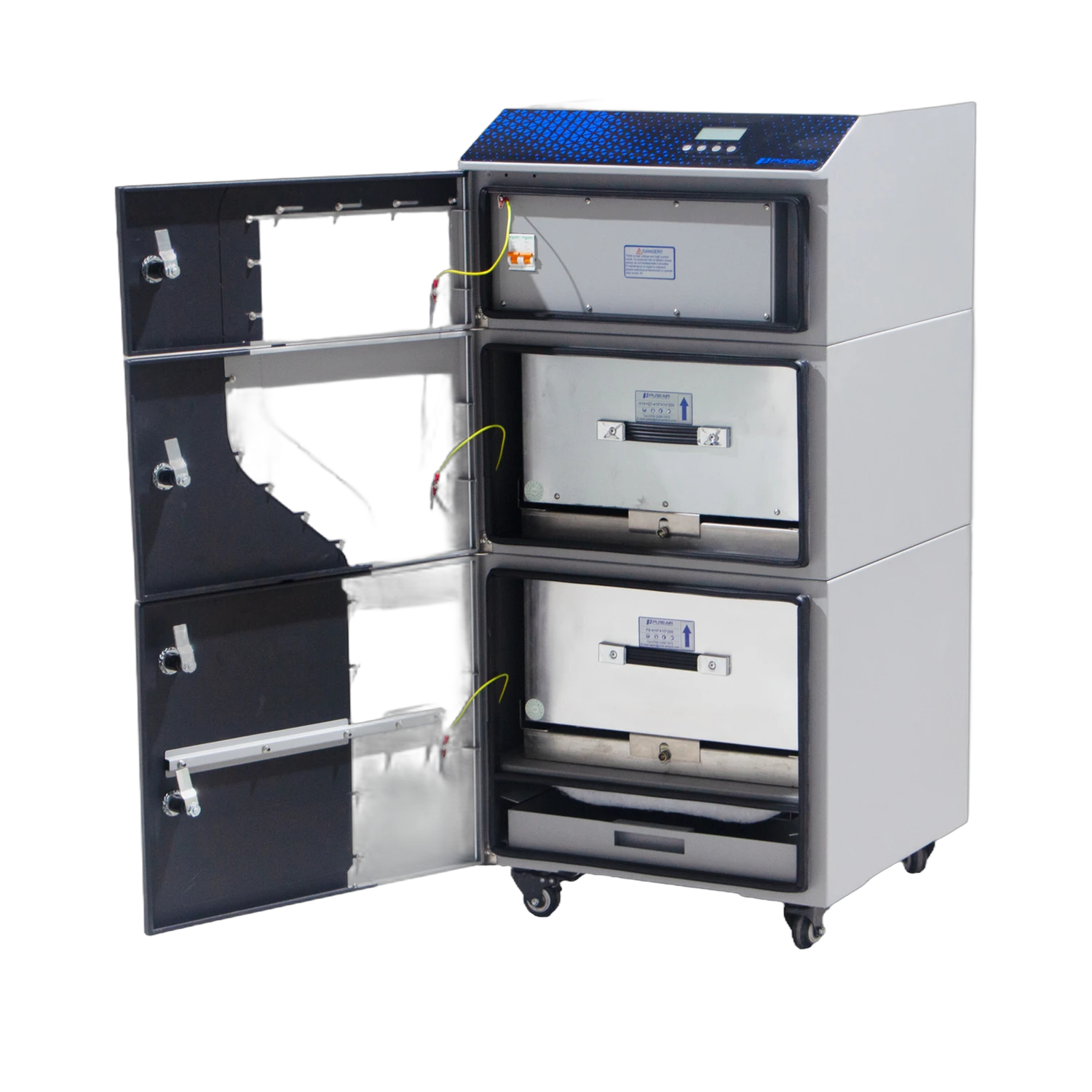 Pure-Air FS-800 aabent kabinet med filtertrin