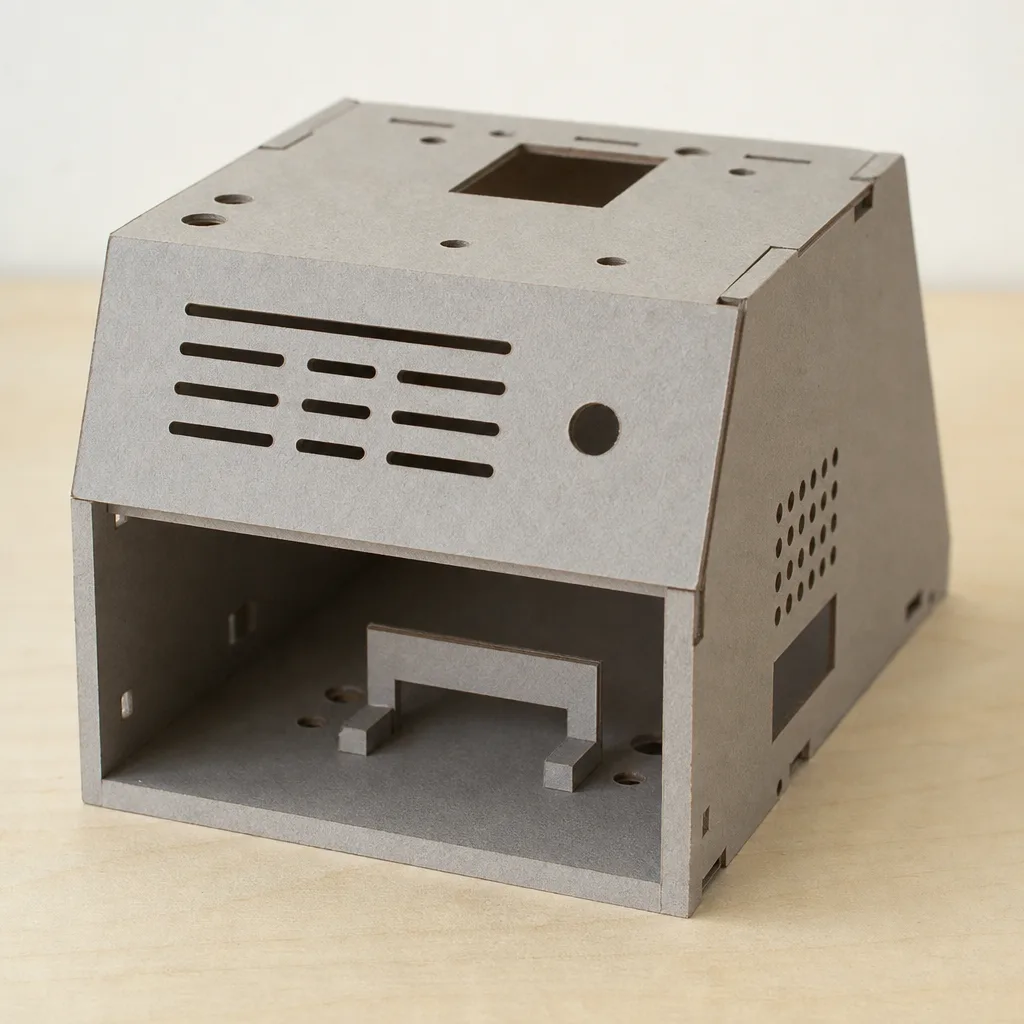 Grå karton - Prototyper og mock-ups