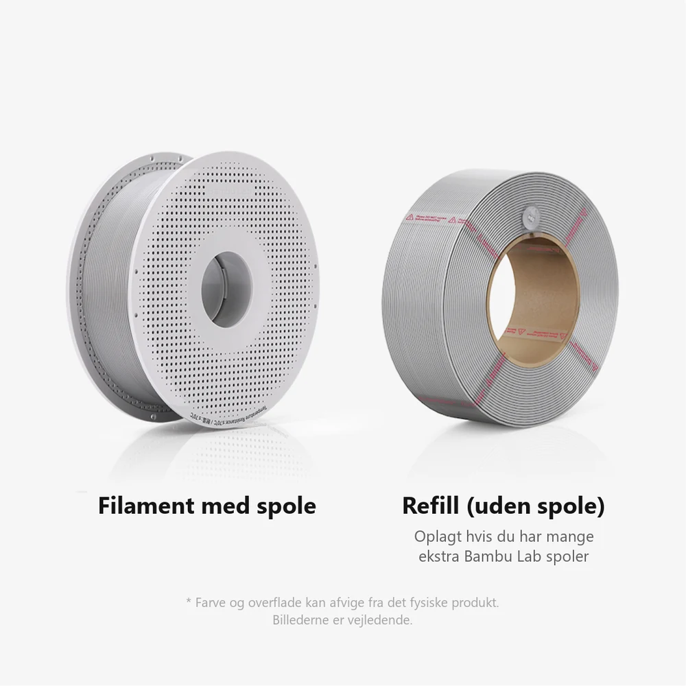 Filament med spole og refill