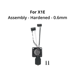 Bambu Lab - Complete hotend assembly with hardened steel nozzle -0.6mm