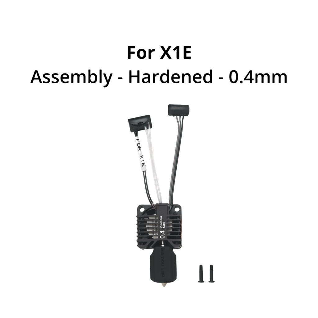 Bambu Lab - Complete hotend assembly with hardened steel nozzle -0.4mm