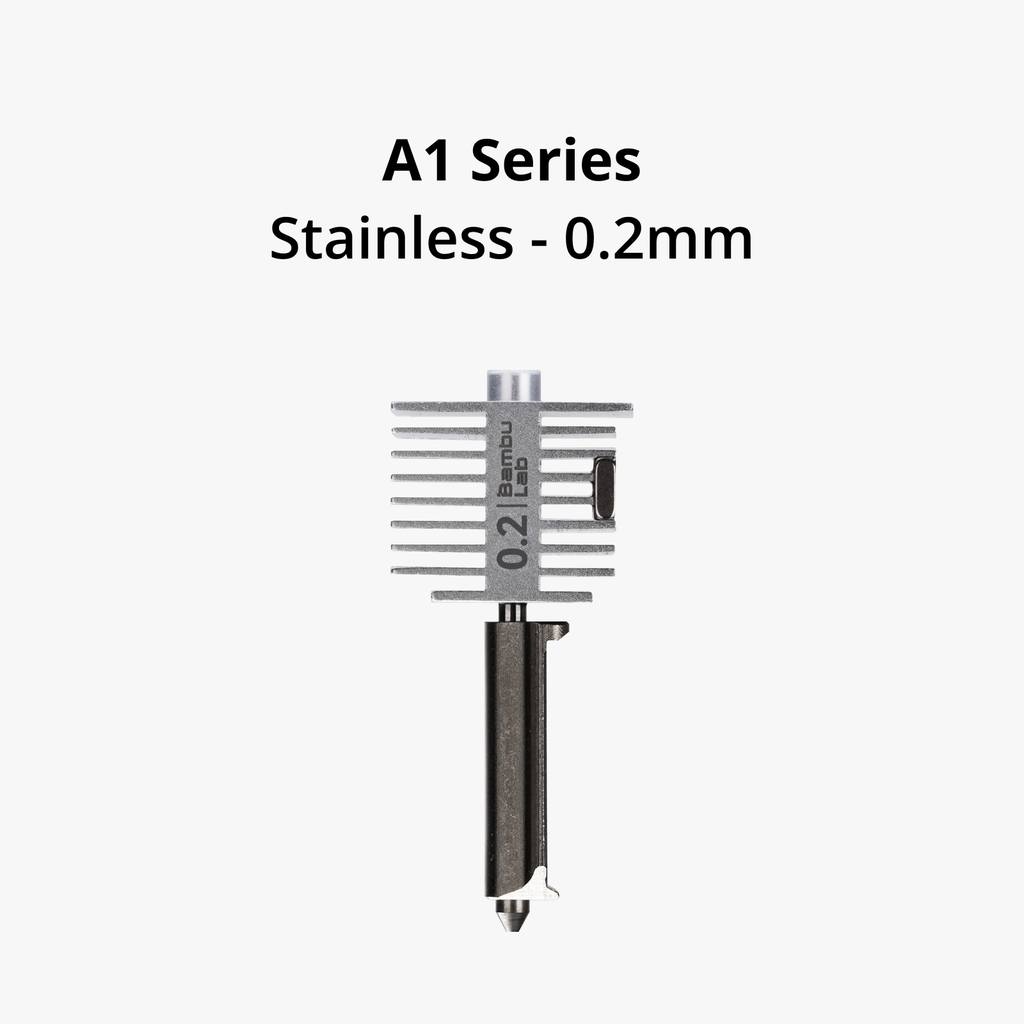 [5563] Bambu Lab - Hotend with stainless steel nozzle-0.2 mm