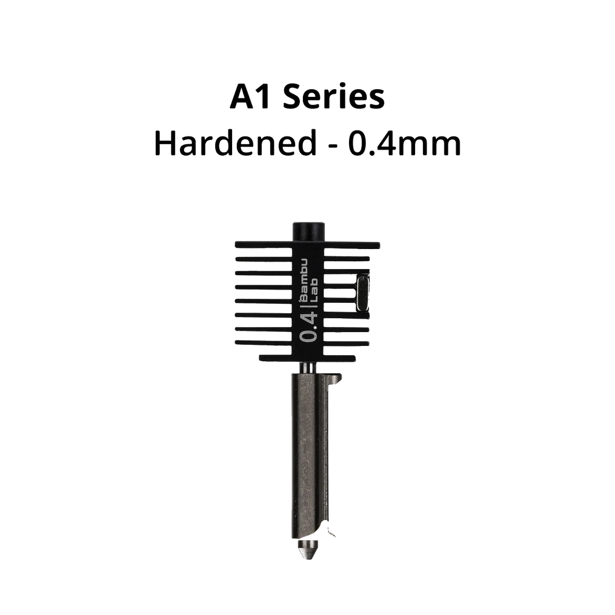 [FAH001-N-1] Bambu Lab - Hotend with hardened steel nozzle-0.4 mm (P1 Series, X1 Series)