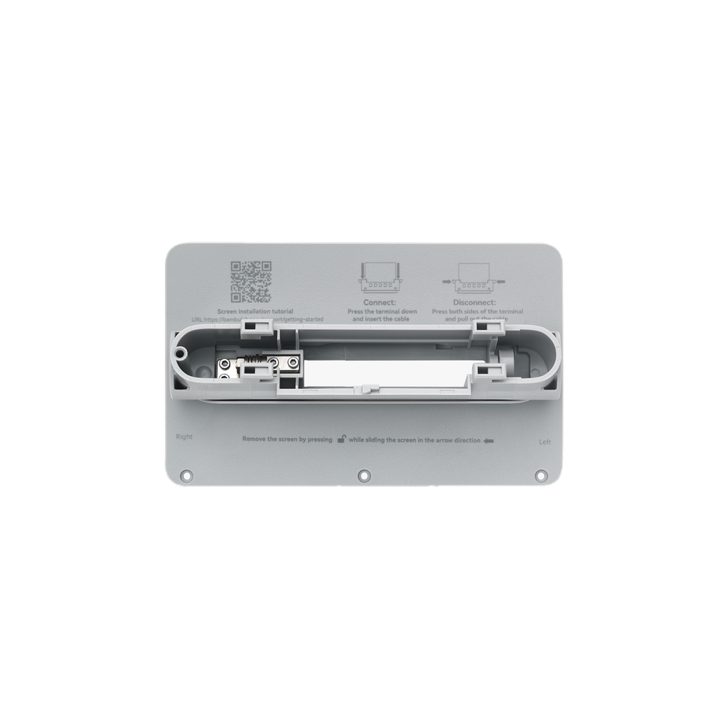 [5649] Bambu Lab - X1C Display Rear Housing with Hinge