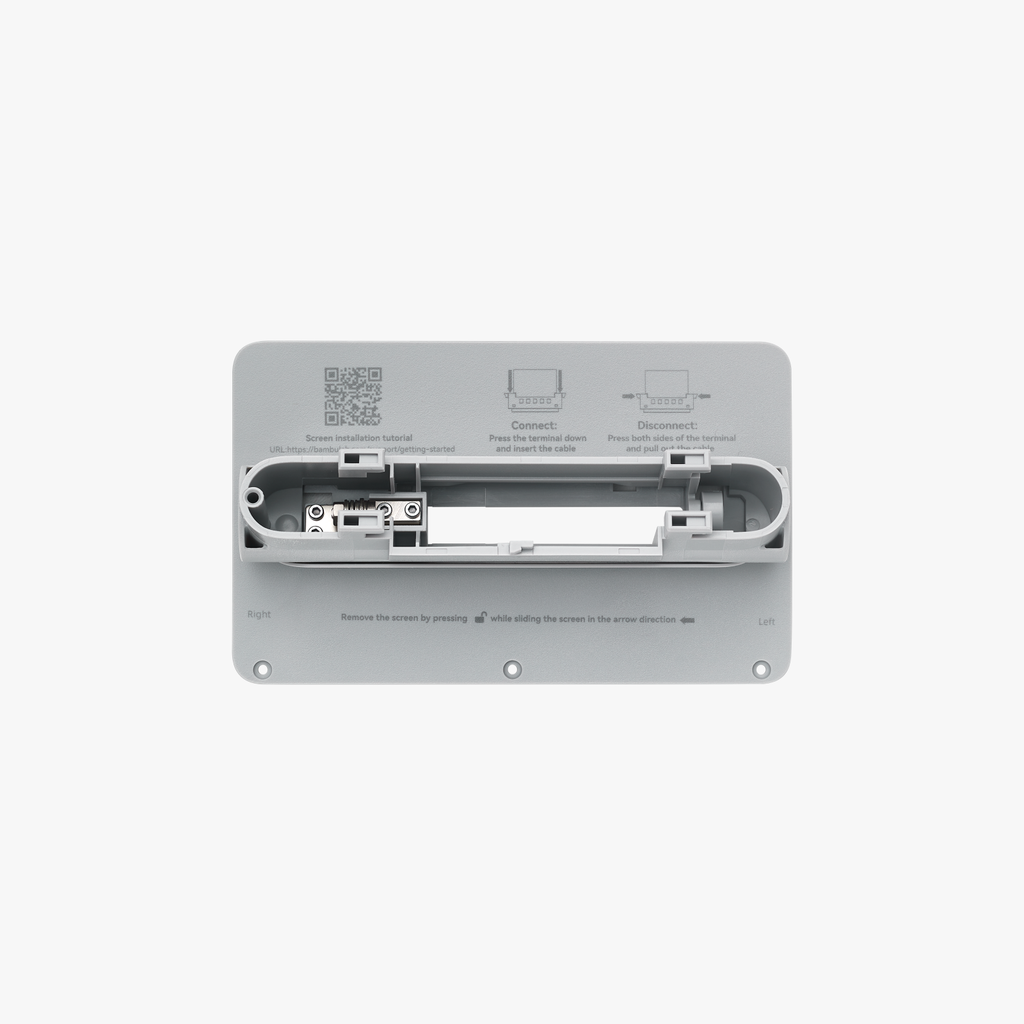 Bambu Lab - X1C Display Rear Housing with Hinge