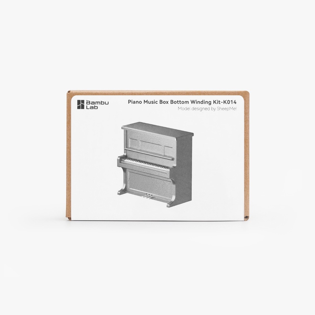 [5743] Bambu Lab - Piano Music Box Bottom Winding Kit-K014