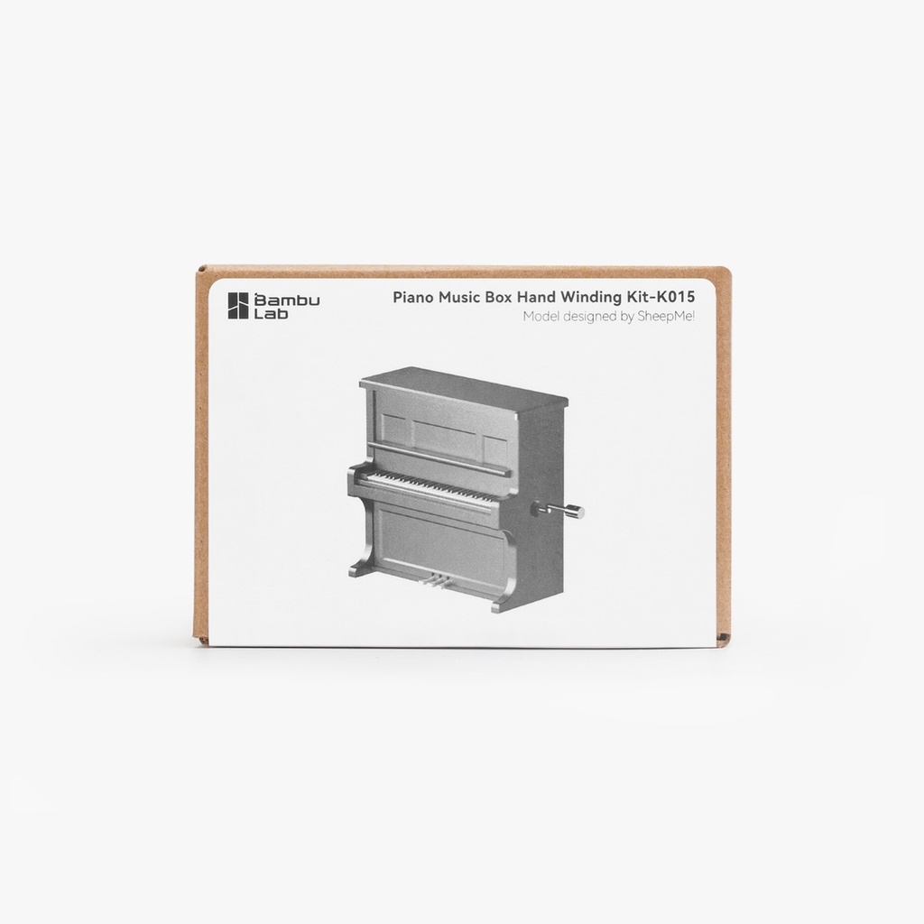 [5744] Bambu Lab - Piano Music Box Hand Winding Kit-K015
