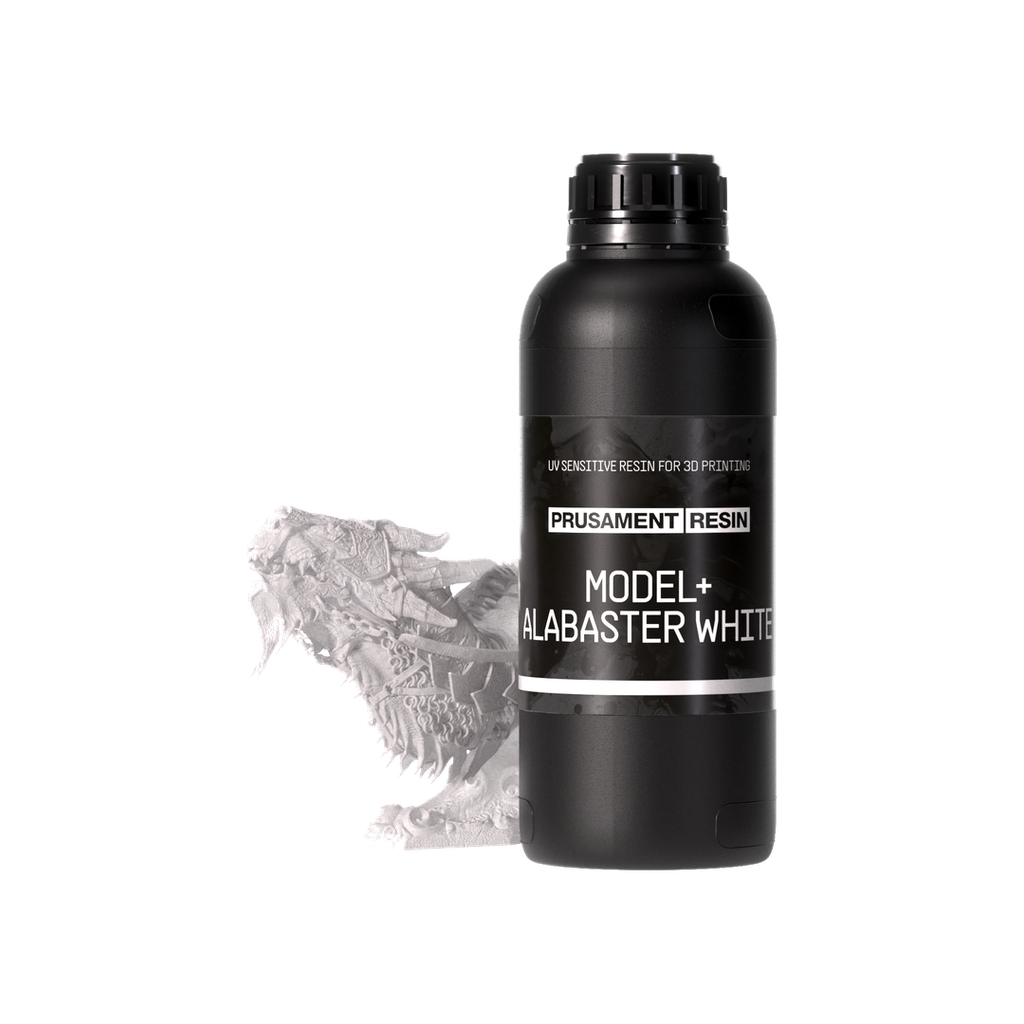 [3985] Prusament Resin Model+ - 1 kg (Alabaster White Resin Model+ 1kg)