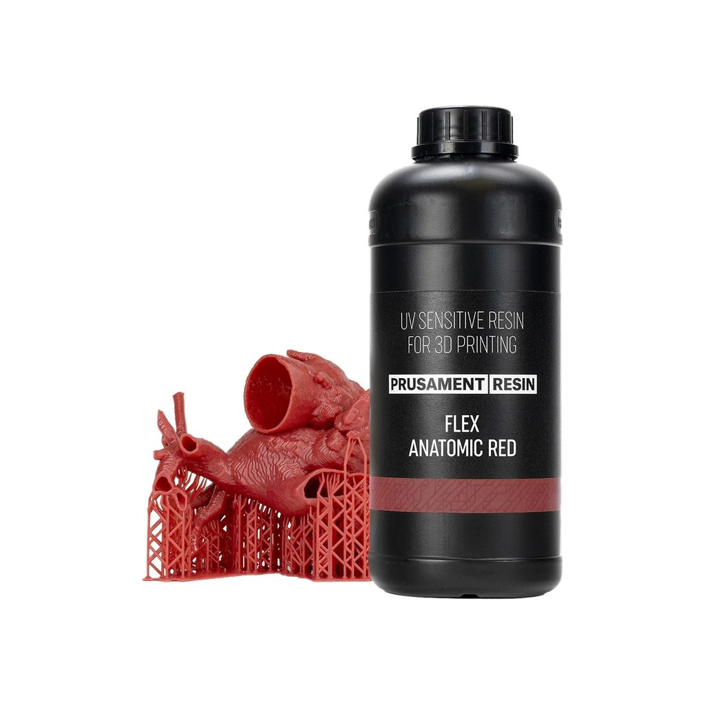 [1961] Prusament Resin Flex - 1 kg (Anatomic Red Resin Flex 1kg)