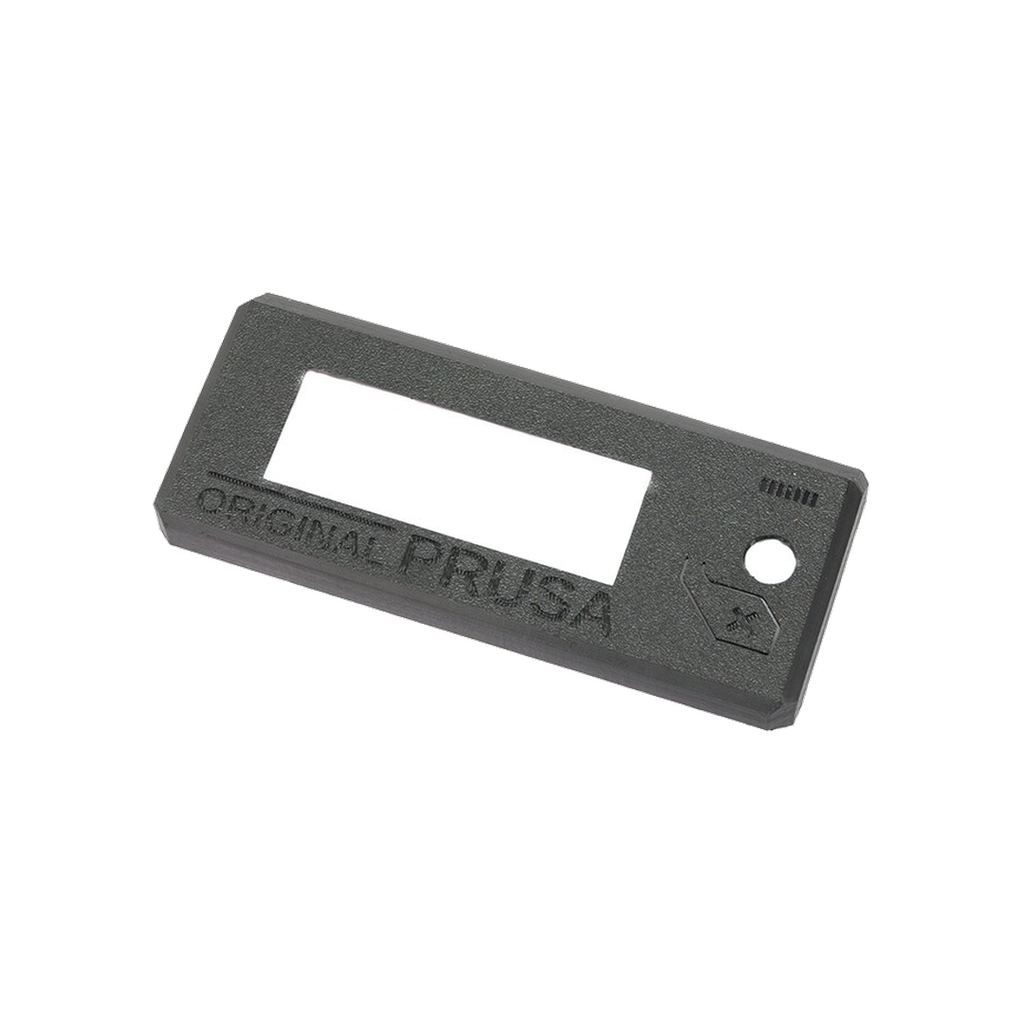 LCD-dæksel (sort) til Prusa MK2S og MK3