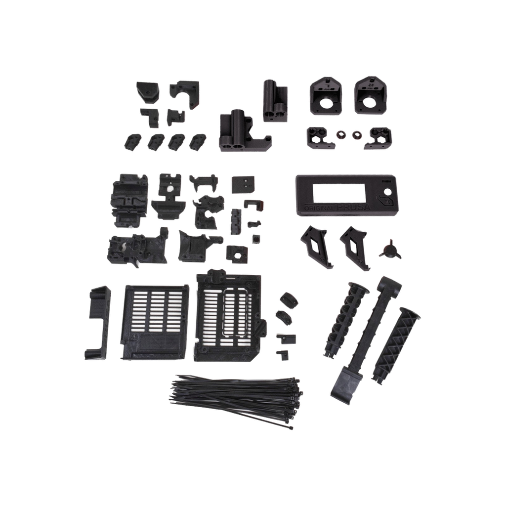 [1891] Plastdelssæt sort til Prusa MK3S+