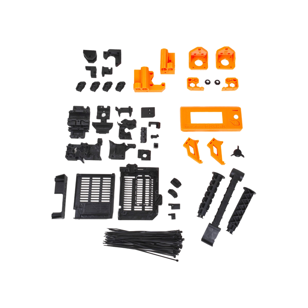 Plastdelssæt orange til Prusa MK3S+