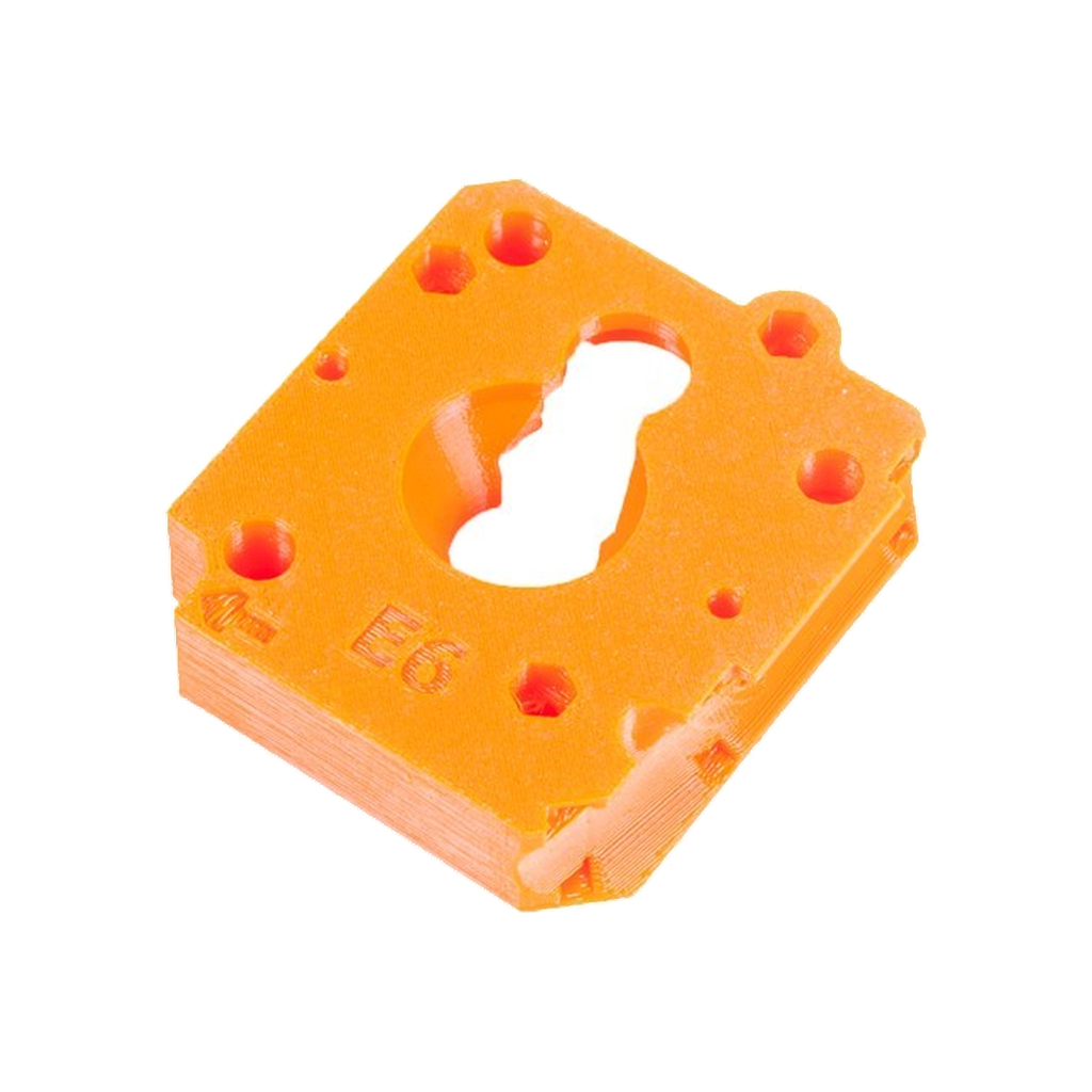 Ekstruder-front orange til Prusa MINI