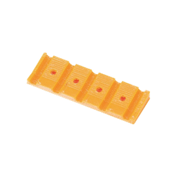 Bageste PTFE-holder orange til Prusa MMU2