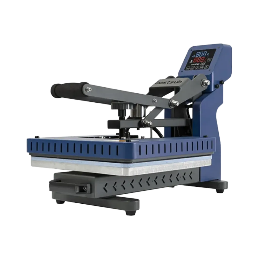 Varmepresser - 38x38cm Semi-Automatisk
