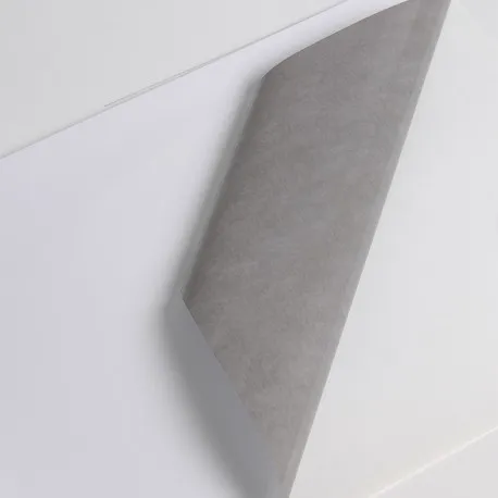[9703] VCSR200 - Hexis Polymerisk White Gloss High Tack - Printmedie ((18") 45,7cm x 45m)